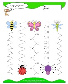 Çizgi Çalışma Sayfaları